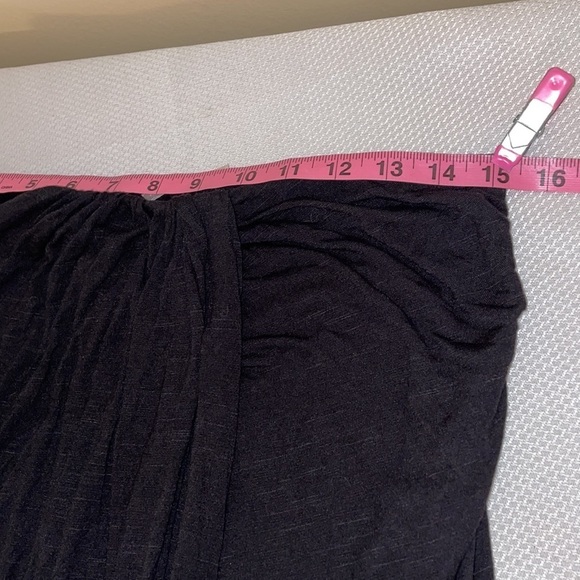 Free People women’s Medium dress skirt top shirt black Multi-way basic stretch - Picture 7 of 11